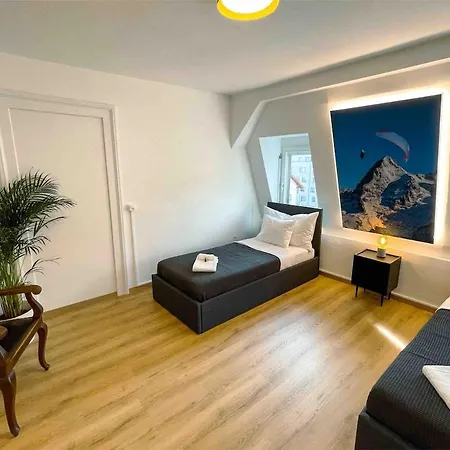 Center 4bd Parking Fast Wifi Apartamento Interlaken
